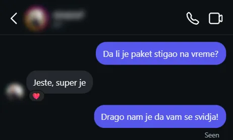 Razgovor kupca 2